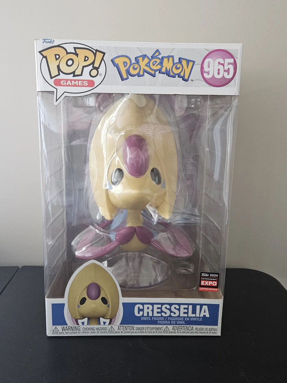 Funko Pop! Games Pokémon #965 Cresselia - Yellow & Pink
